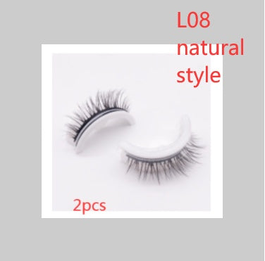 Reusable 3D Mink Lashes Natural False Eyelashes Self Adhesive Fake Glue Free Makeup Eyelash Extension Silk-da4cd1f4293e568202073ffb740d37bd
