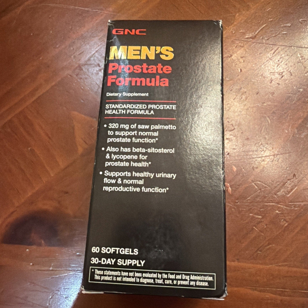 GNC Men's Prostate Formula Softgels (Pack of 60)-GNC Men's Prostate Formula Softgels (Pack of 60)