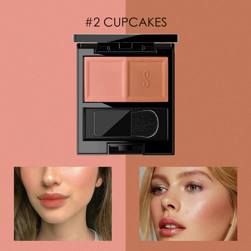 Two-color blush matte finish-685bd9a150ec3f8910e8cf5fdeac3d95