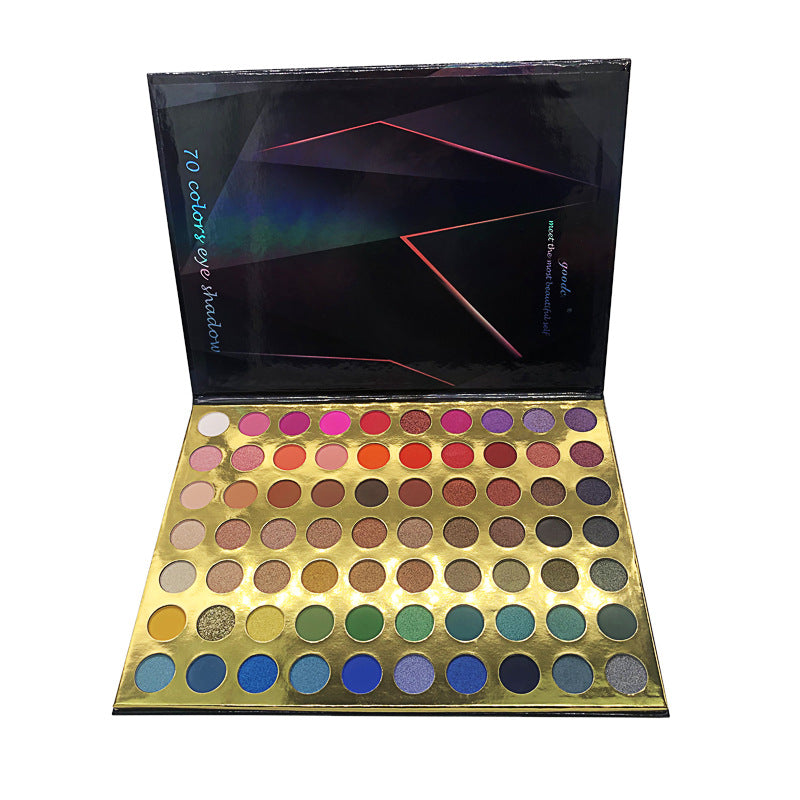 70 Color Eyeshadow Multicolor Eyeshadow Palette Matte Pearlescent Color-cb444efb547583baa42603175c05d915