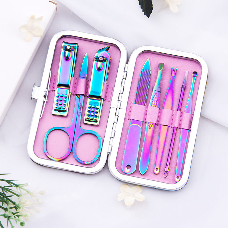 Nail clippers 8-piece nail clippers set nail tools-31ed373a3cec52871e90b7a0f619cb9b