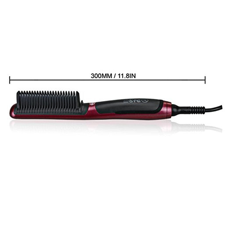 Home automatic adjustable temperature red hair straightener-66662ae9f1f5efab4b23b1e776ae07b6