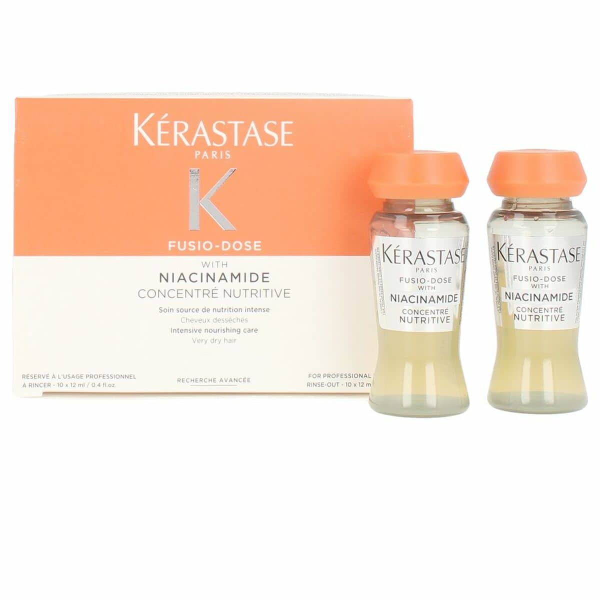 Kerastase Fusio-Dose With Niacinamide Concentre Nutritive 10 x 0.4 OZ-Kerastase Fusio-Dose With Niacinamide Concentre Nutritive 10 x 0.4 OZ