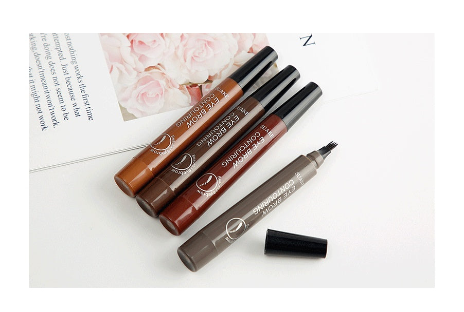 Four-headed Eyebrow Pencil Long-lasting No Blooming-cce2689d1dd33ef8249e2b8886d2104