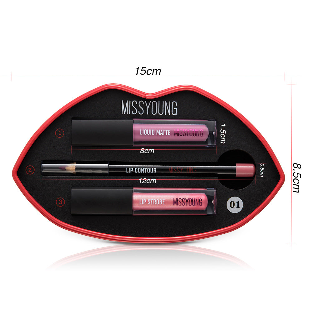 Lipstick Matte Pearl Gloss Lipstick Pen-c454ca08f37c92efcc436a9ee09b81ab
