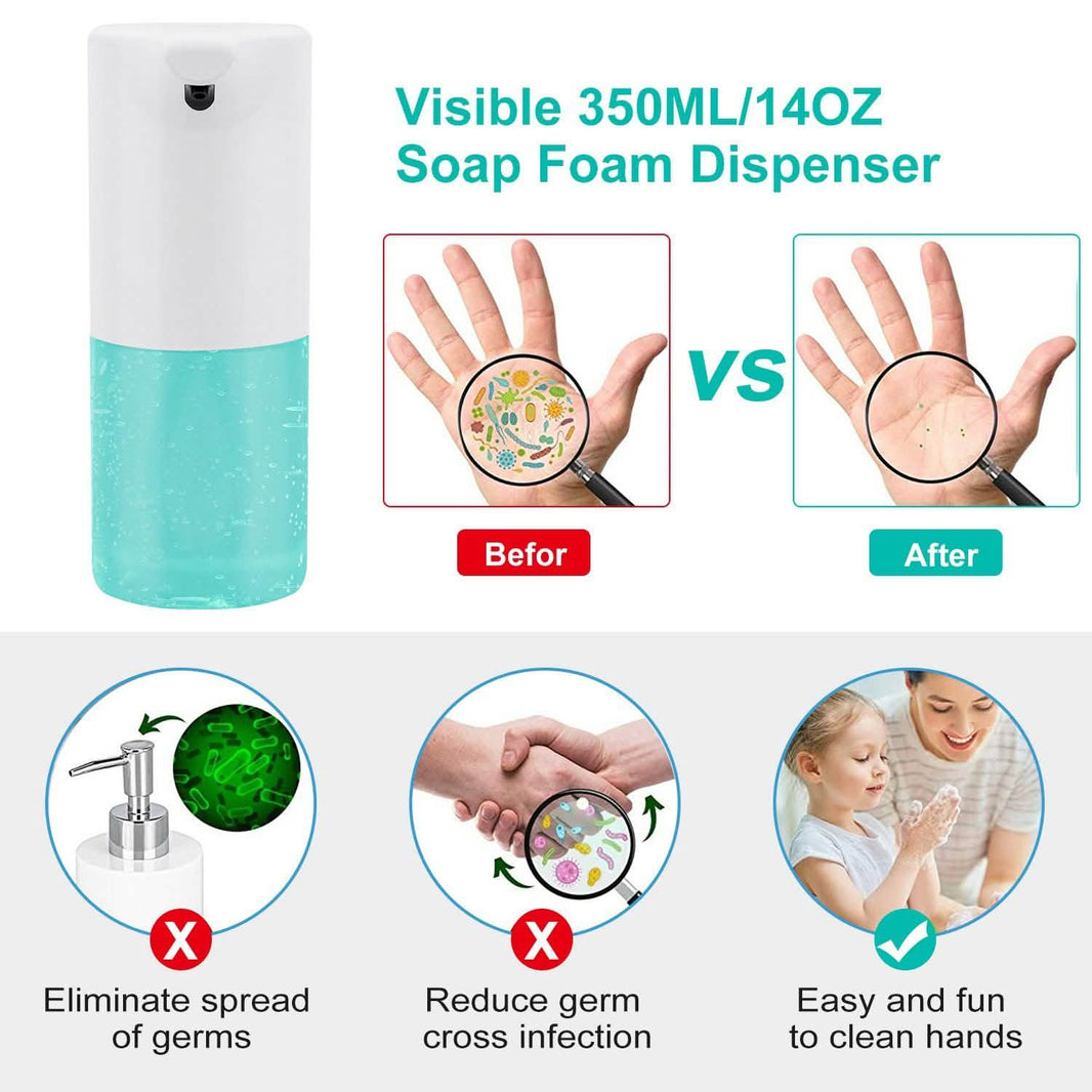350 ML/14 Oz Automatic Foam Soap Dispenser-350 ML/14 Oz Automatic Foam Soap Dispenser