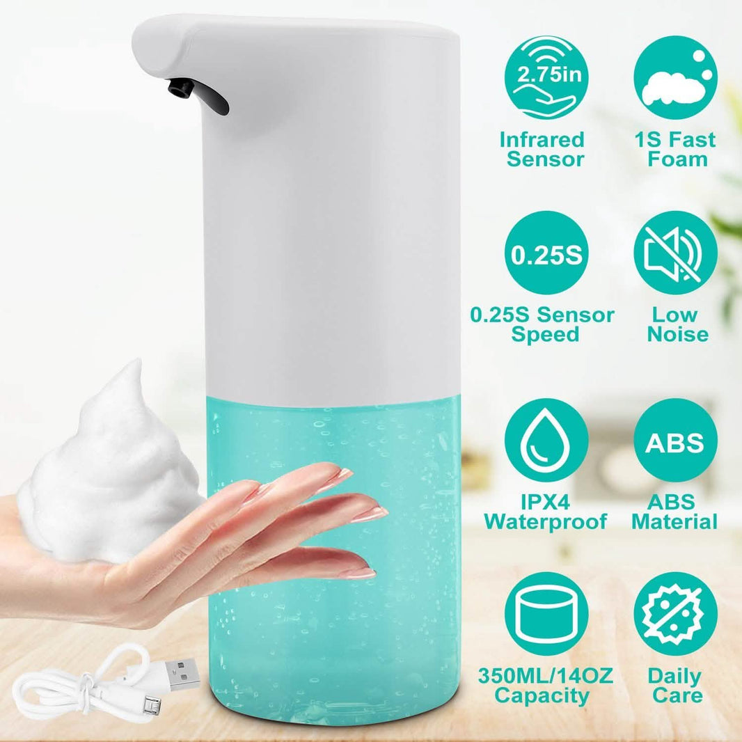 350 ML/14 Oz Automatic Foam Soap Dispenser-350 ML/14 Oz Automatic Foam Soap Dispenser