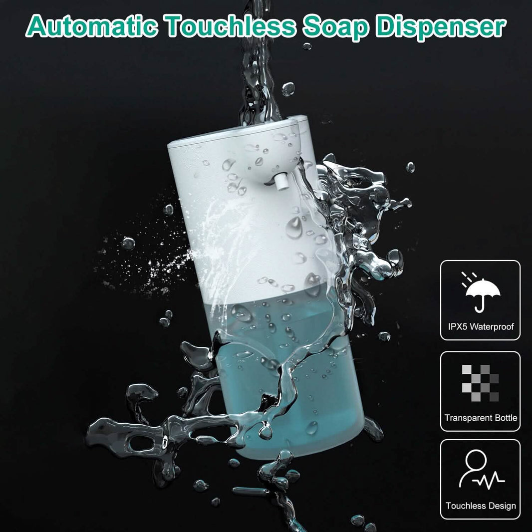 350ml Automatic Foam Soap Dispenser Rechargeable Touchless-350ml Automatic Foam Soap Dispenser Rechargeable Touchless