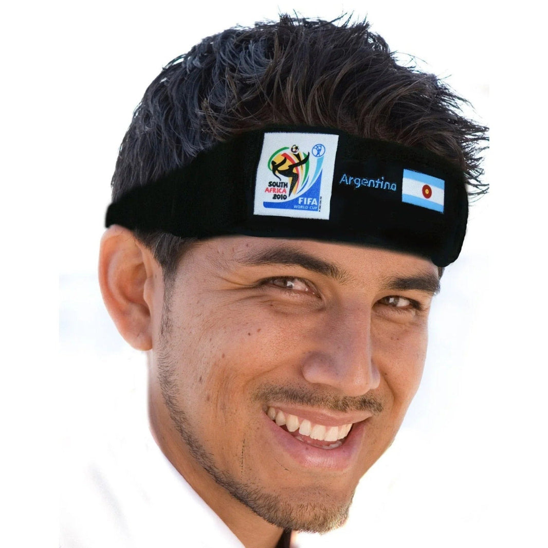 Argentina World Cup Soccer Headband 50-Count Case Pack – Official FIFA Licensed Retro Fan Gear-Argentina World Cup Soccer Headband 50-Count Case Pack – Official FIFA Licensed Retro Fan Gear