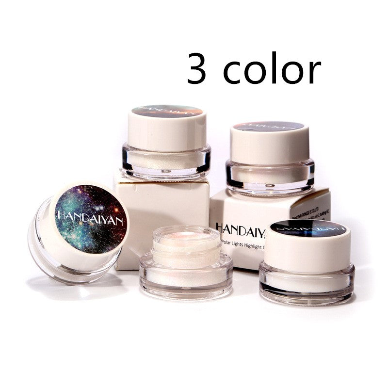 5 Colors Aurora Chameleon Highlighter 3D Shine Shimmer Eyeshadow Bronzer Contour Cream Rainbow Highlighting Beauty Cosmetics-60a62fb1fbd357d327bfad2a22e12d90