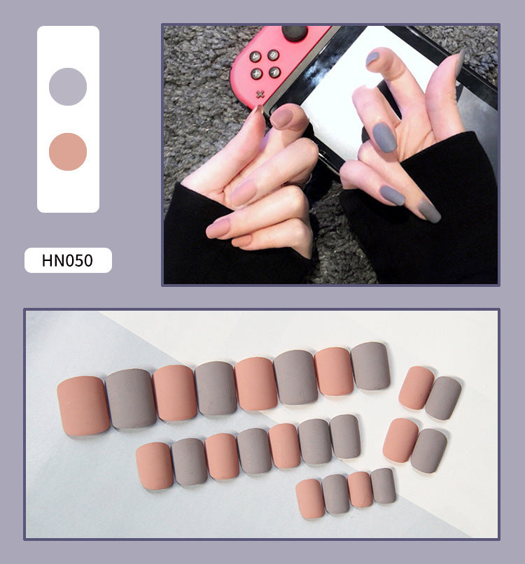 Nail Art Finished Fake Nail Patch Wearable-e9451ac347bf050883aafaac1060bebb