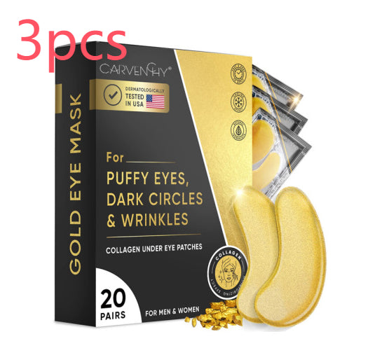 Eye Bag Removal Wrinkle Lifting And Tightening 24K Gold Eye Mask Patch-3f537b51ec464b98a6c7d61caa8c7bc4