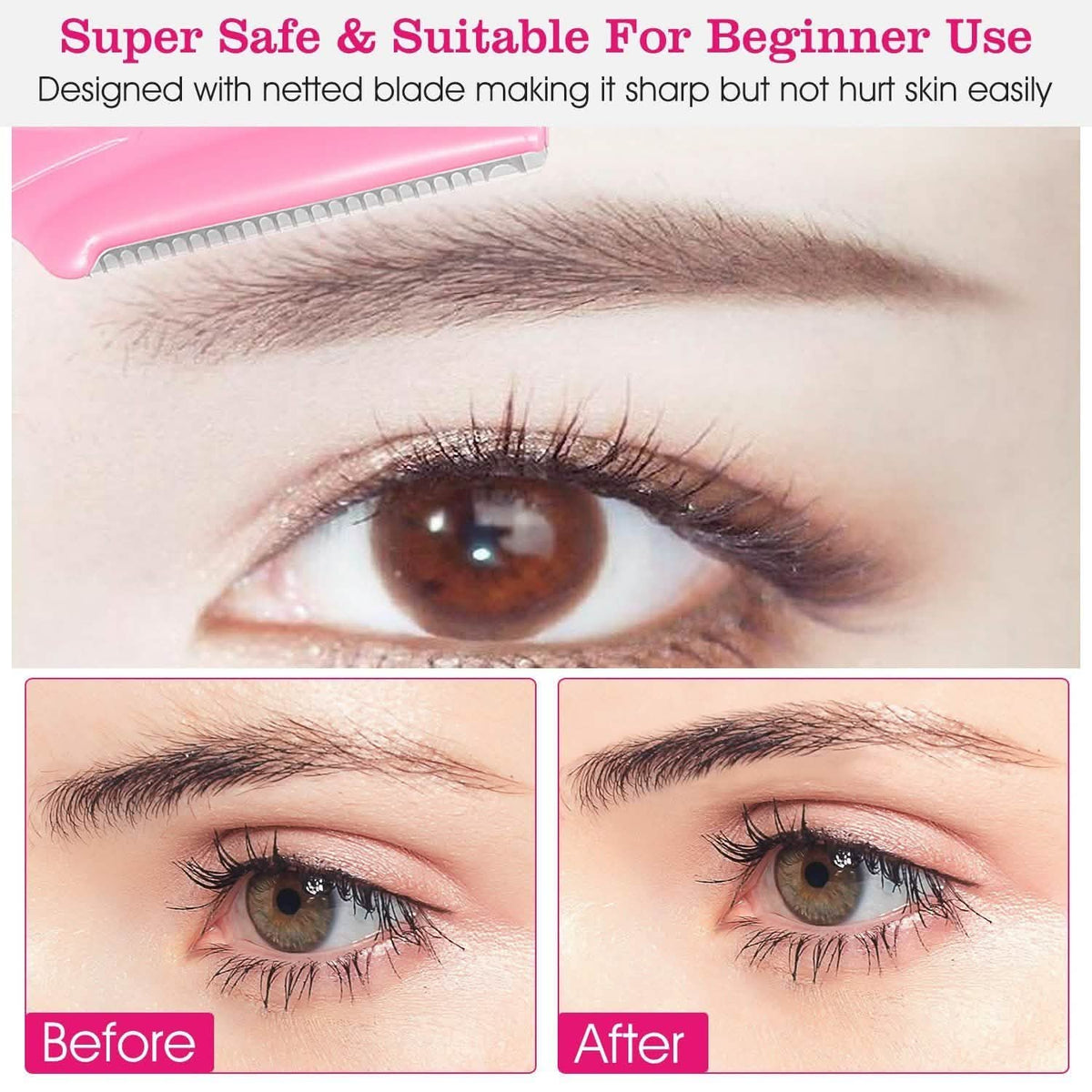 36-Pieces: Women Eyebrow Razor Trimmer-36-Pieces: Women Eyebrow Razor Trimmer
