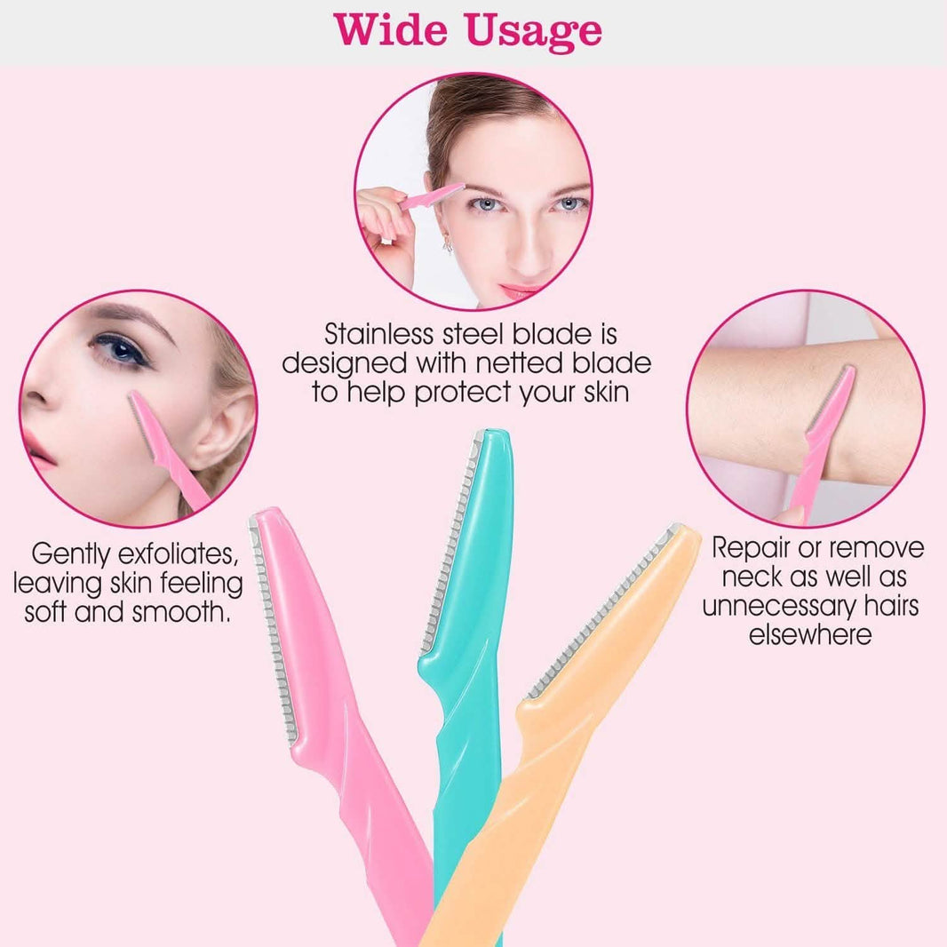 36-Pieces: Women Eyebrow Razor Trimmer-36-Pieces: Women Eyebrow Razor Trimmer