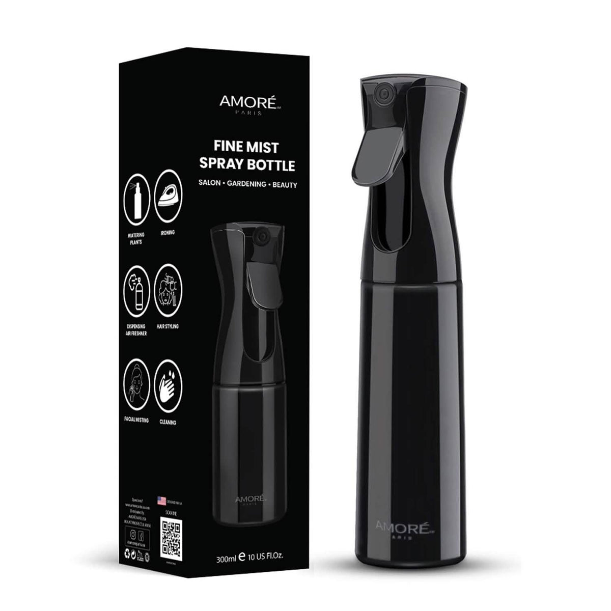 360 Continuous Hair Water Ultra Fine Mister Spray Bottle-360 Continuous Hair Water Ultra Fine Mister Spray Bottle