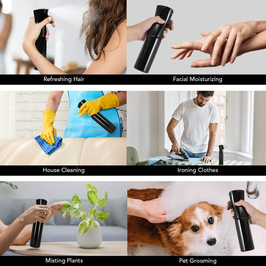 360 Continuous Hair Water Ultra Fine Mister Spray Bottle-360 Continuous Hair Water Ultra Fine Mister Spray Bottle