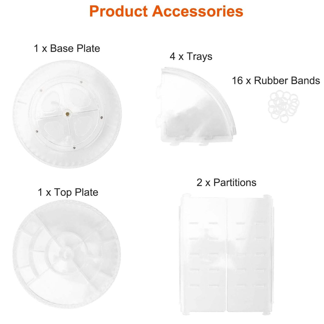 360° Rotating Make Up Organizer-360° Rotating Make Up Organizer