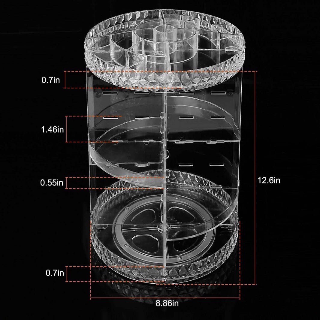 360° Rotating Make Up Organizer-360° Rotating Make Up Organizer