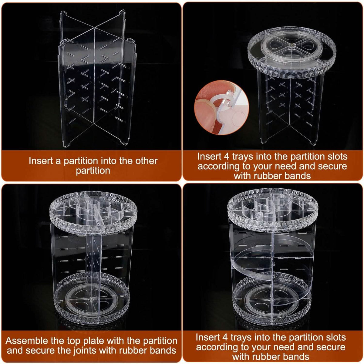 360° Rotating Make Up Organizer-360° Rotating Make Up Organizer