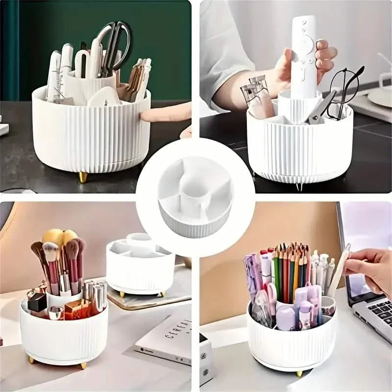 360° Rotating Makeup Organizer Holder for Brushes, Lipsticks, Skin Care & More-360° Rotating Makeup Organizer Holder for Brushes, Lipsticks, Skin Care & More
