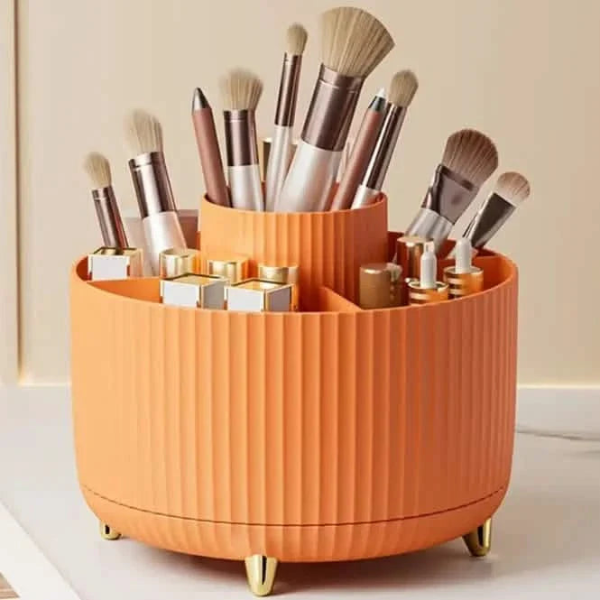 360° Rotating Makeup Organizer Holder for Brushes, Lipsticks, Skin Care & More-360° Rotating Makeup Organizer Holder for Brushes, Lipsticks, Skin Care & More