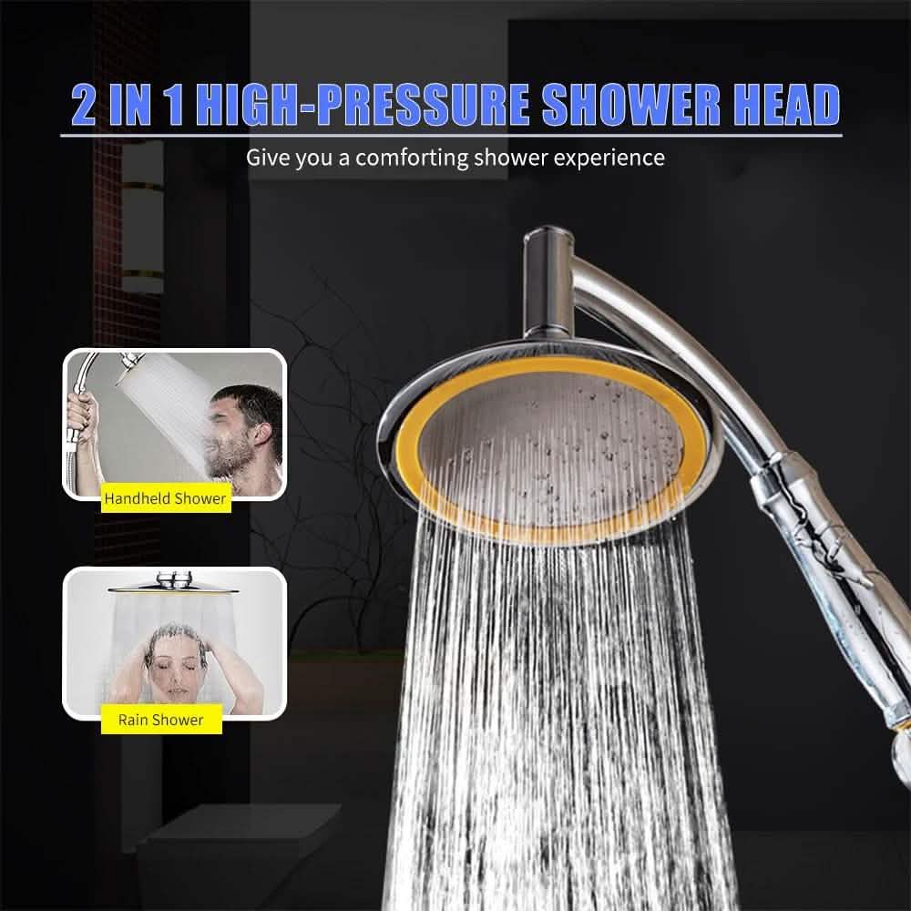 360°Rotatable Adjustable Bathroom Rain Shower Head Spray-360°Rotatable Adjustable Bathroom Rain Shower Head Spray