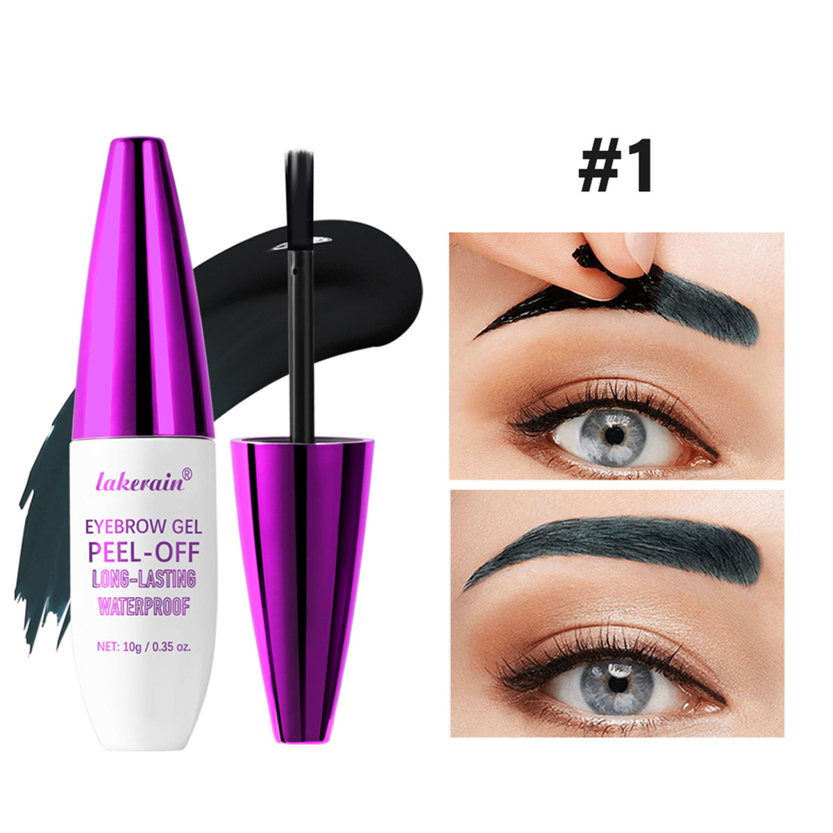 Waterproof And Sweat-proof Easy To Color Tear And Pull Eyebrow Cream-13d217c71e1546a15377ed9ed970b6de
