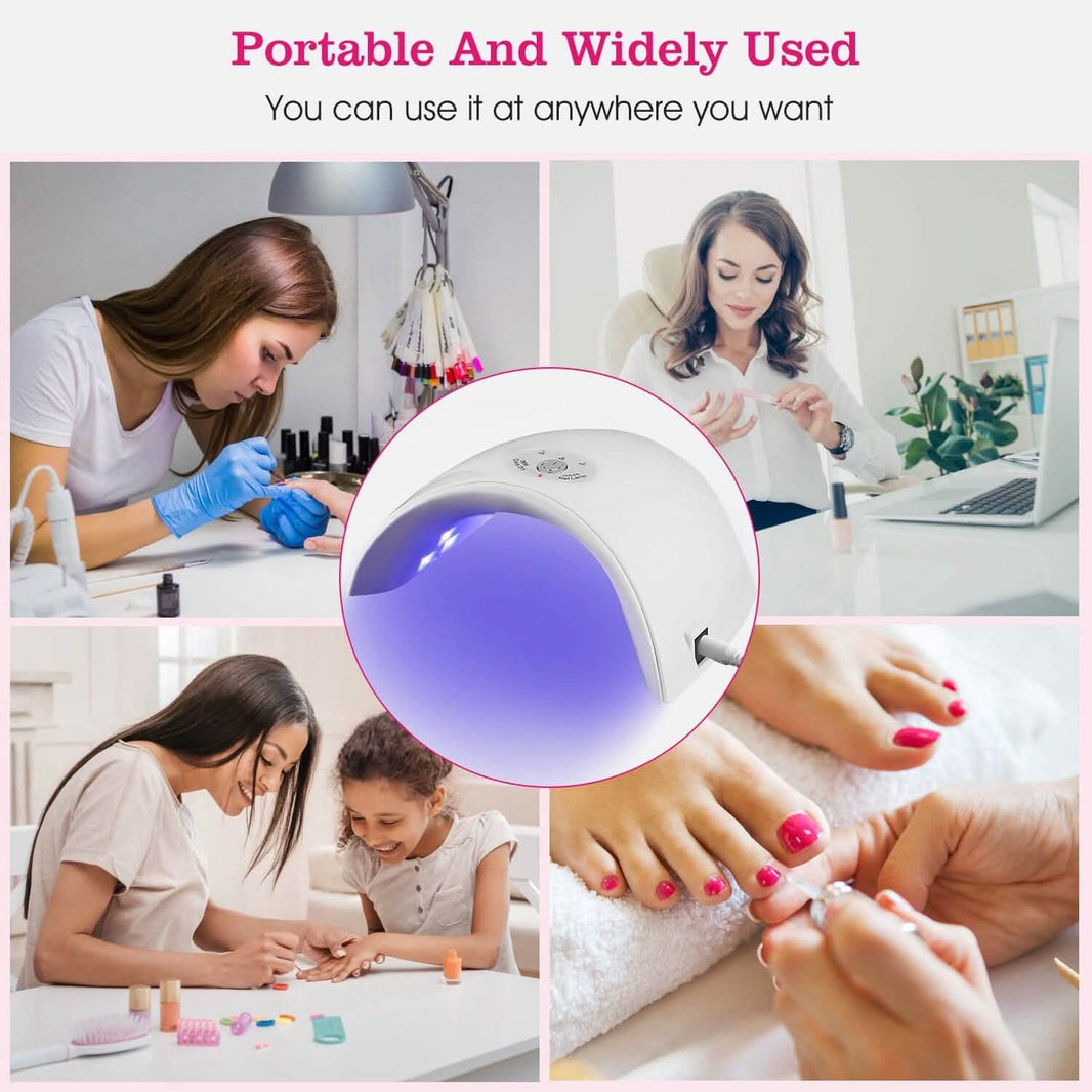 36W UV LED Lamp Nail Gel Dryer 12 LED Sensor Gel Curing Machine-36W UV LED Lamp Nail Gel Dryer 12 LED Sensor Gel Curing Machine