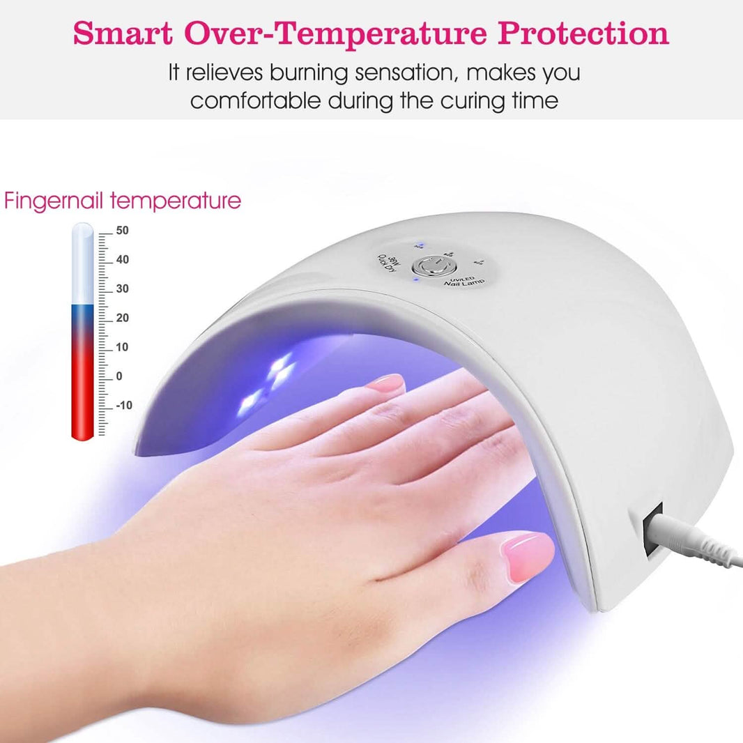 36W UV LED Lamp Nail Gel Dryer 12 LED Sensor Gel Curing Machine-36W UV LED Lamp Nail Gel Dryer 12 LED Sensor Gel Curing Machine