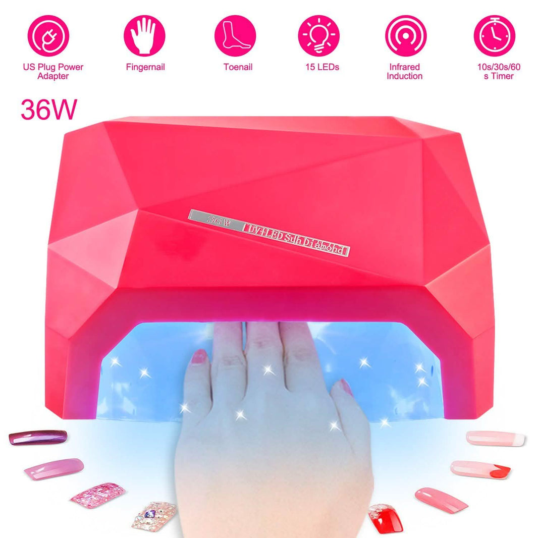 36W UV LED Lamp Nail Polish Dryer-36W UV LED Lamp Nail Polish Dryer