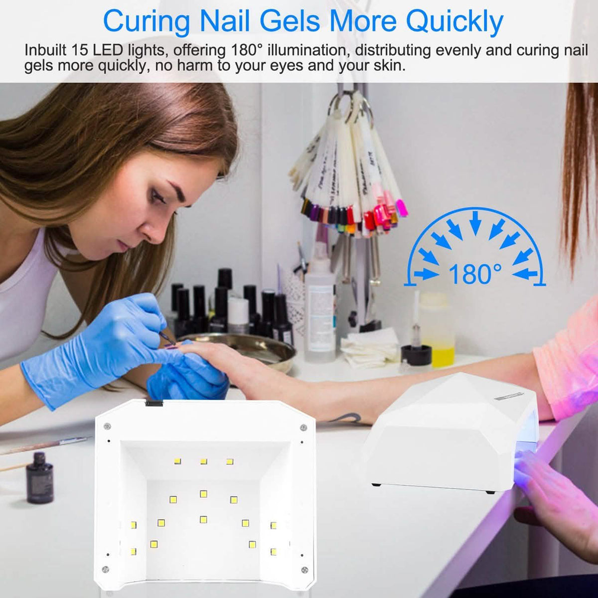 36W UV LED Lamp Nail Polish Dryer-36W UV LED Lamp Nail Polish Dryer