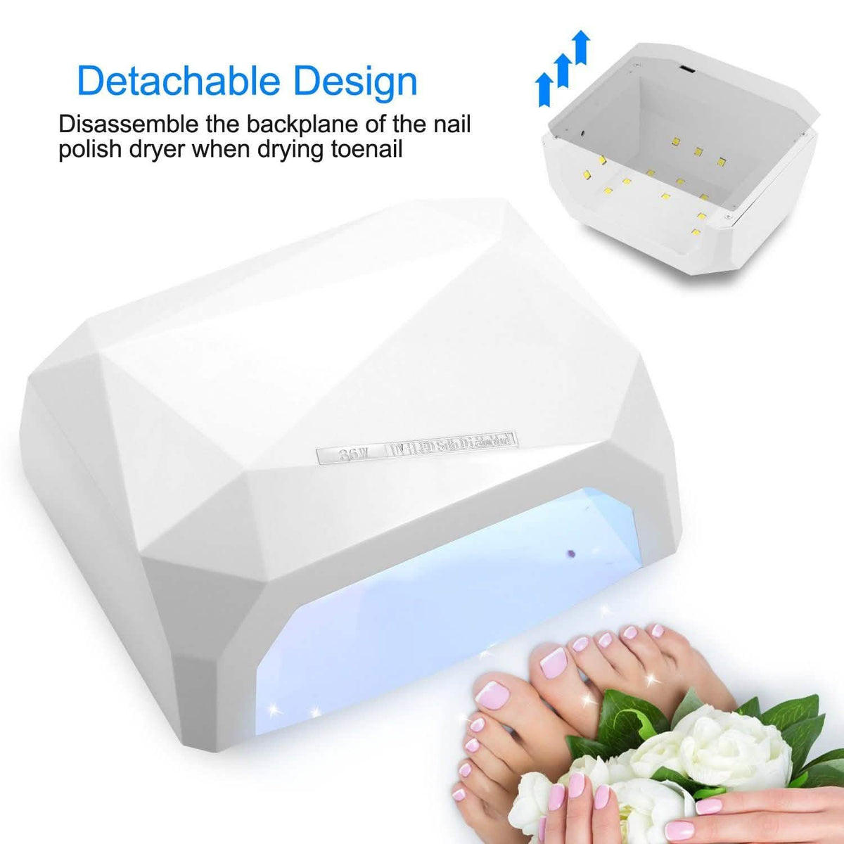 36W UV LED Lamp Nail Polish Dryer-36W UV LED Lamp Nail Polish Dryer