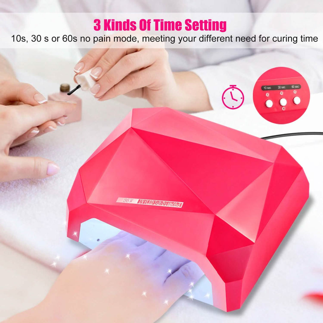 36W UV LED Lamp Nail Polish Dryer-36W UV LED Lamp Nail Polish Dryer