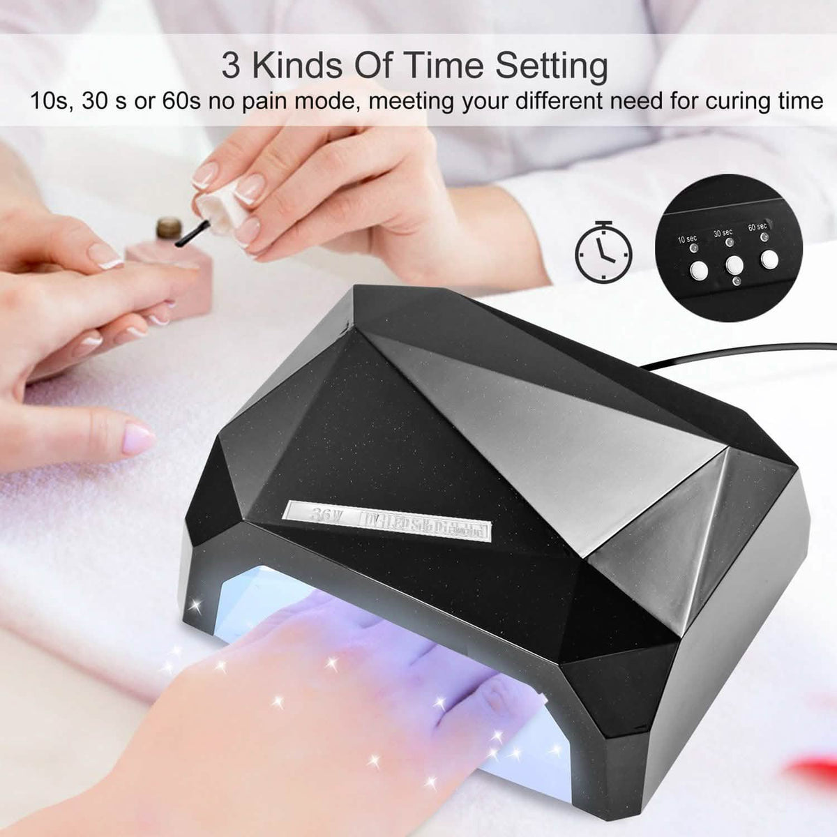 36W UV LED Lamp Nail Polish Dryer-36W UV LED Lamp Nail Polish Dryer