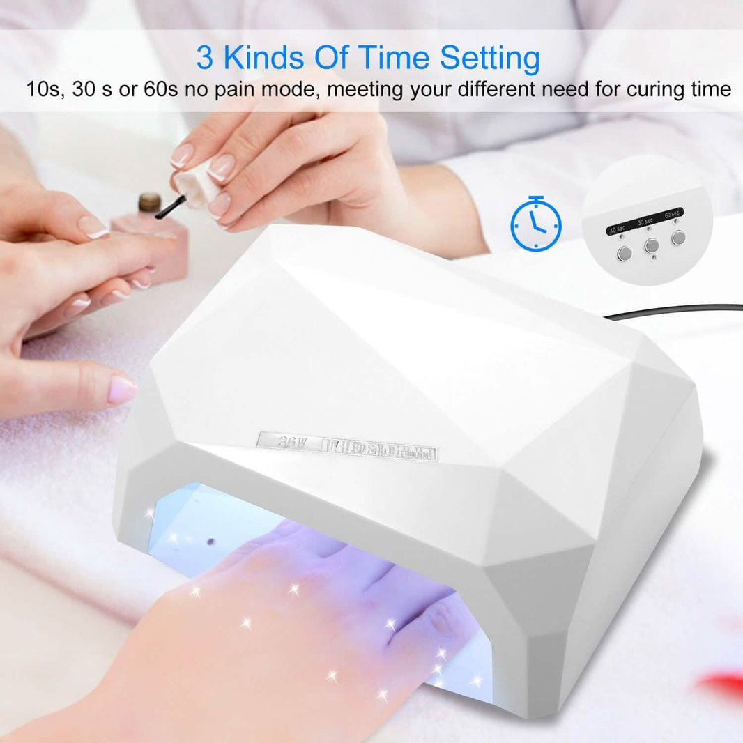 36W UV LED Lamp Nail Polish Dryer-36W UV LED Lamp Nail Polish Dryer