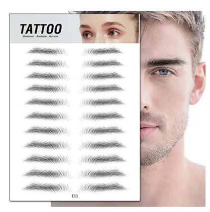Waterproof 6D Eyebrow Tattoo Semi-Permanent Embroidery Natural Long Lasting Fake Eyebrow-8604c702ce2596db22b6969b9f89530a