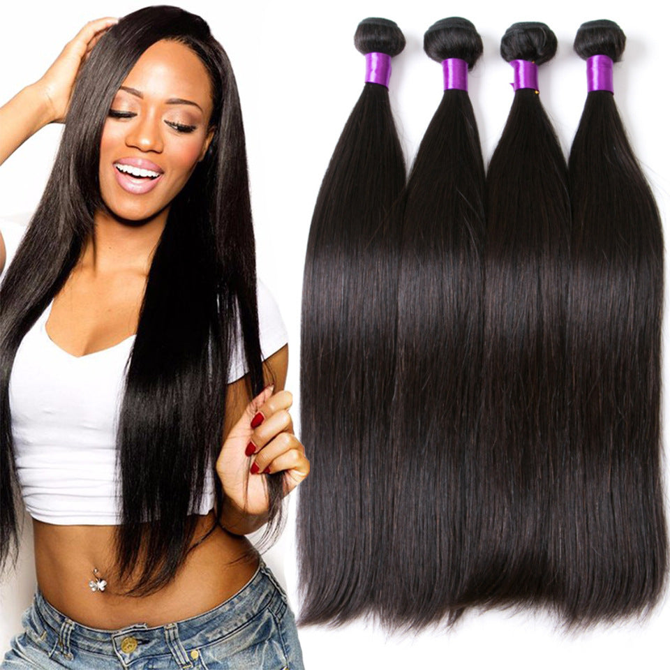 Human hair straight hair Brazilin human straight hair Brazil hot sale natural color-22cdaadaf9340dbaedaa47ec8fe21bf8