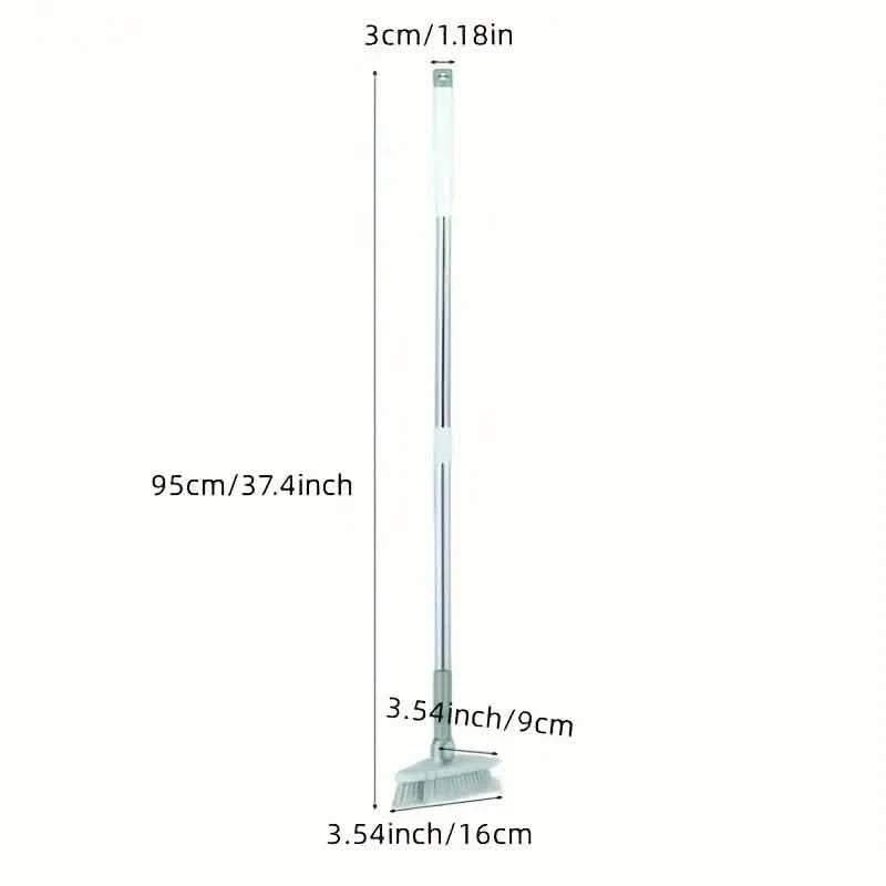 37.4" Long Handle Floor & Shower Scrub Brush-37.4" Long Handle Floor & Shower Scrub Brush