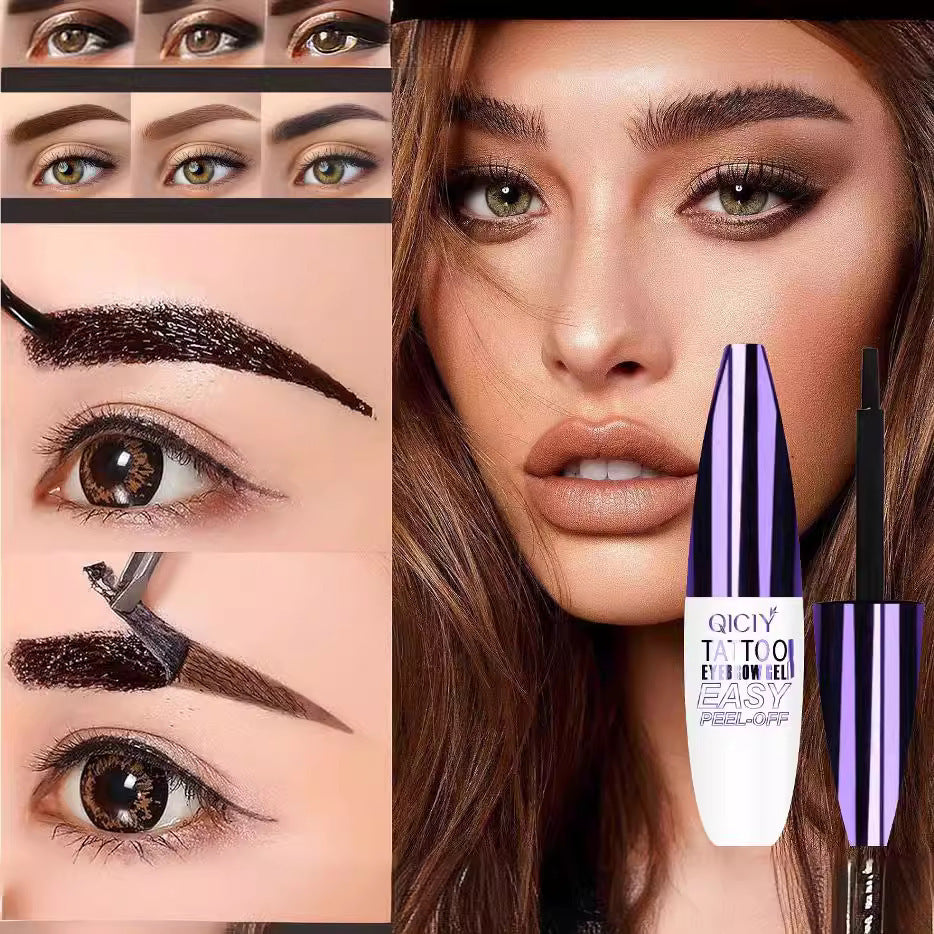 Tattoo Easy Peel Off Eyebrow Gel Cream Types Long-Lasting Smudge-Proof Sweat Resistant Waterproof Cosmetics-fdd5242c6ff3b0780a7d3dbbc9ef8e64