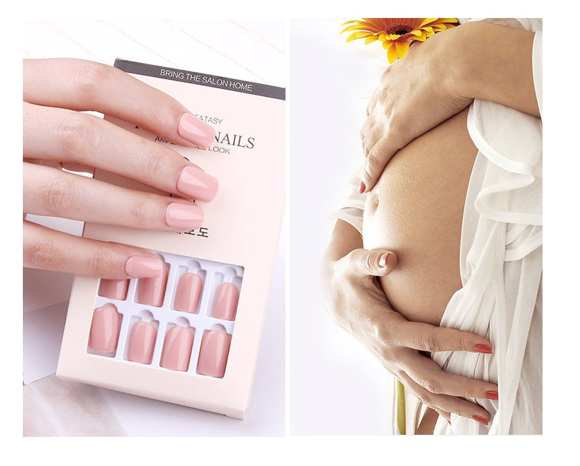 Wear nails pure color nail art fake nail patches-52aeb6dcea8b7e4a00c4ec751ef83014