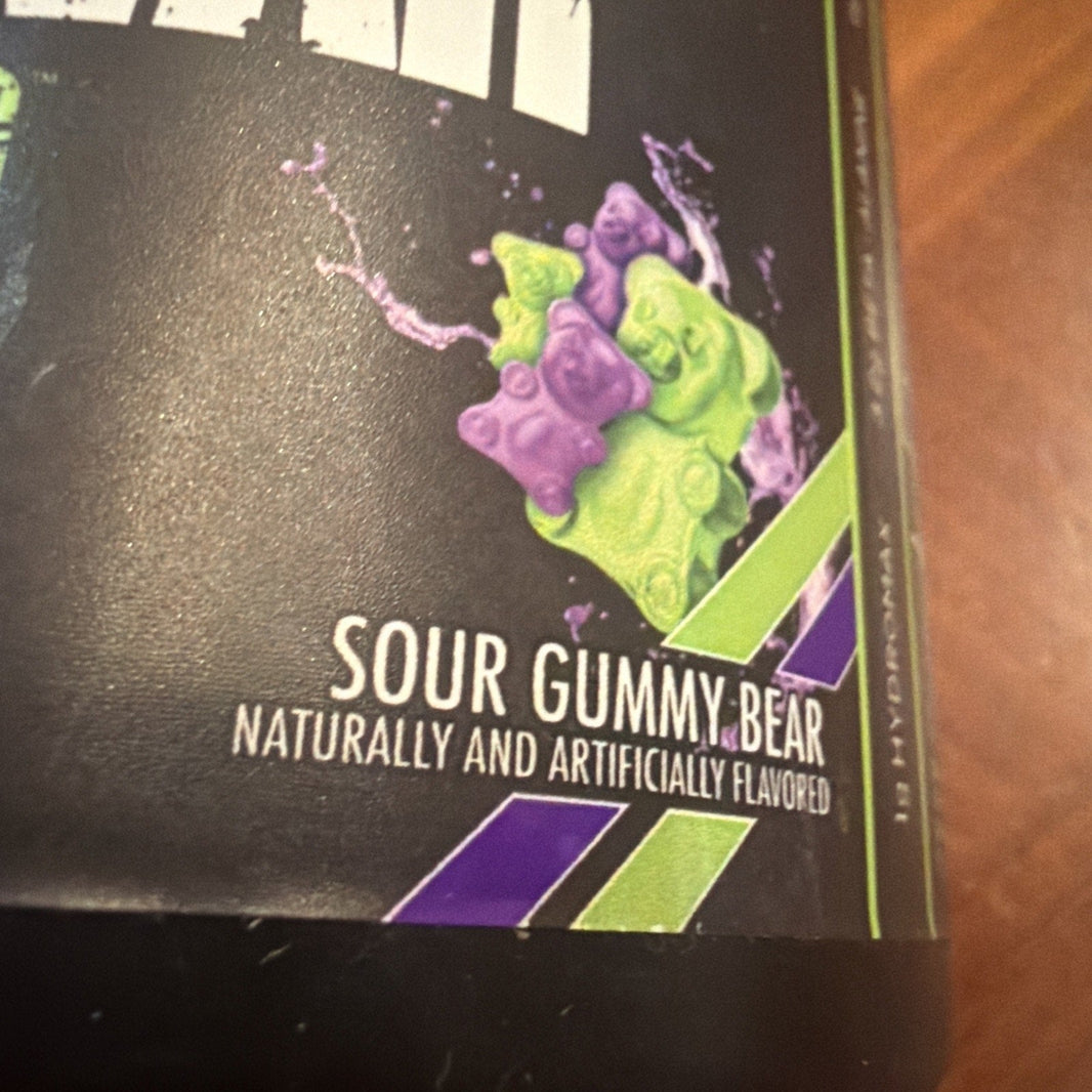 REDCON1 Total War Pump No Caffeine Sour Gummy Pre-Workout Powder 10.72oz. 5/27-REDCON1 Total War Pump No Caffeine Sour Gummy Pre-Workout Powder 10.72oz. 5/27