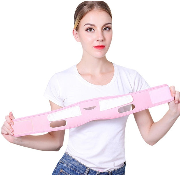 Face Slim V-Line Lift Up Mask Cheek Chin Neck Slimming Thin Belt Strap Beauty Delicate Facial Thin Face Mask Slimming Bandage-c242e5a6fc944c329ed94a74df1fa4ea