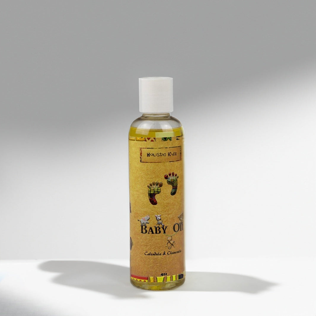Lulu's Holistics Baby Oil Gentle Conditioning Body Oil (4oz)-Lulu's Holistics Baby Oil Gentle Conditioning Body Oil (4oz)