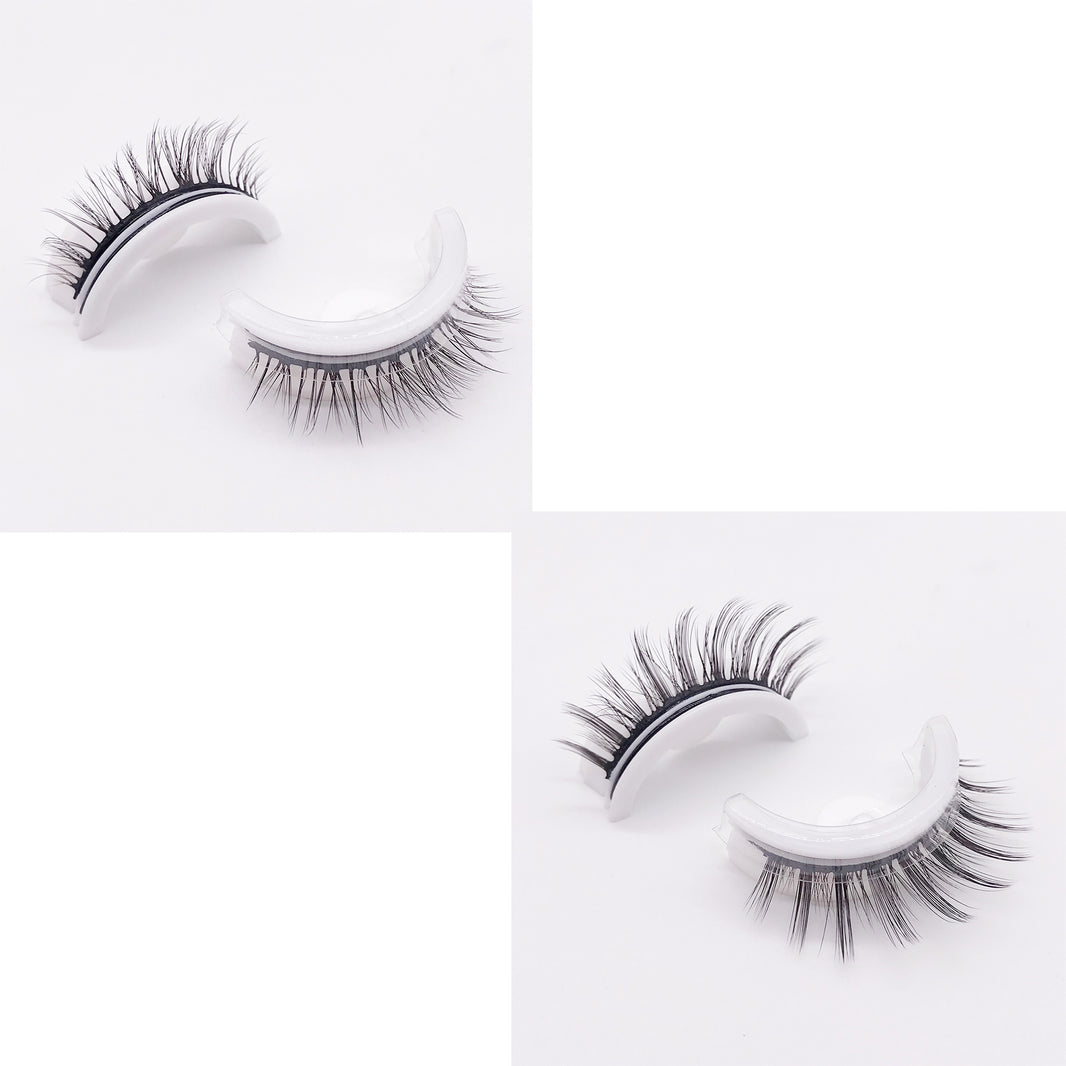Reusable 3D Mink Lashes Natural False Eyelashes Self Adhesive Fake Glue Free Makeup Eyelash Extension Silk-184369e2d39648e2aa74b7cb29c34935