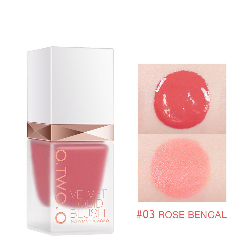 Natural Dazzling Liquid Blush Lasting Matte Silky And Delicate-be88dfa67edd6966c6461204d251b8dd