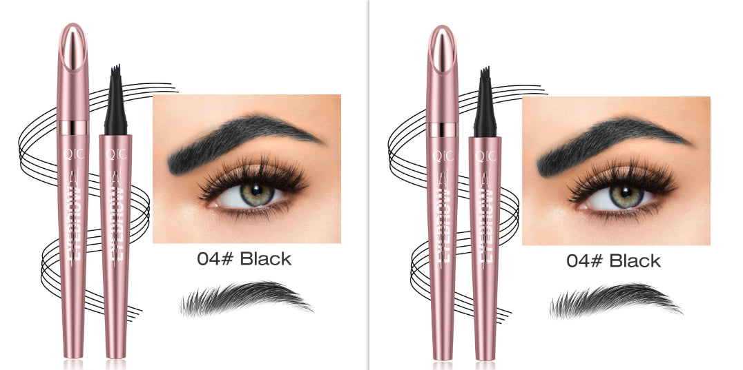 Waterproof And Smooth Not Smudge Four-fork Liquid Eyebrow Pencil-8f3df24e334ff3bb41ea794dac9d8f