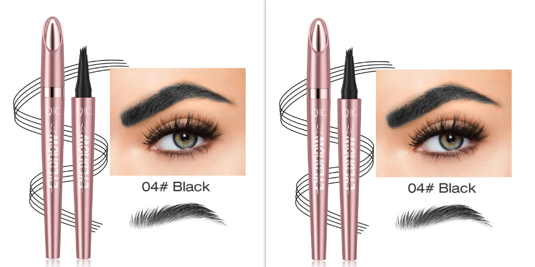 Waterproof And Smooth Not Smudge Four-fork Liquid Eyebrow Pencil-8f3df24e334ff3bb41ea794dac9d8f