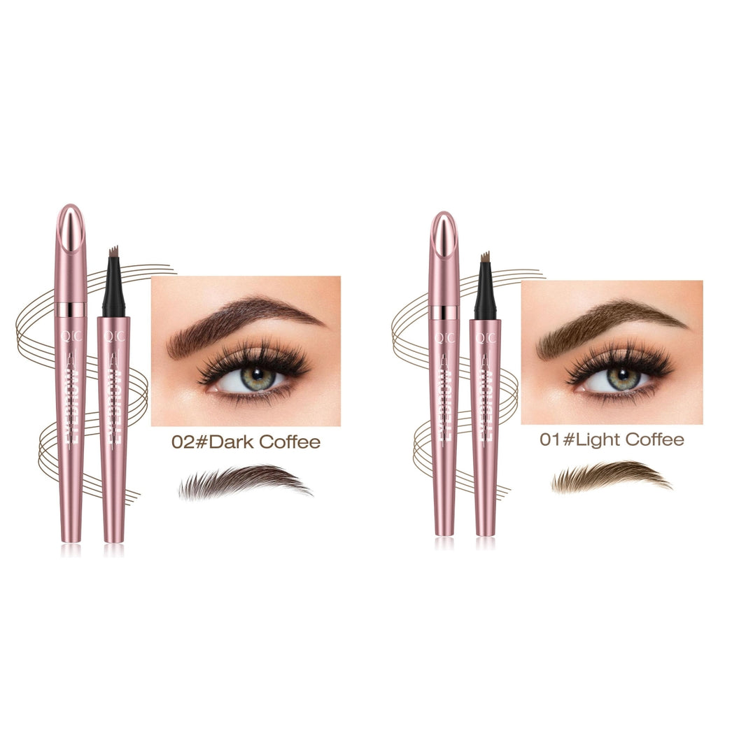 Waterproof And Smooth Not Smudge Four-fork Liquid Eyebrow Pencil-c99ad08adfedf36ce01d2a96bdba0661