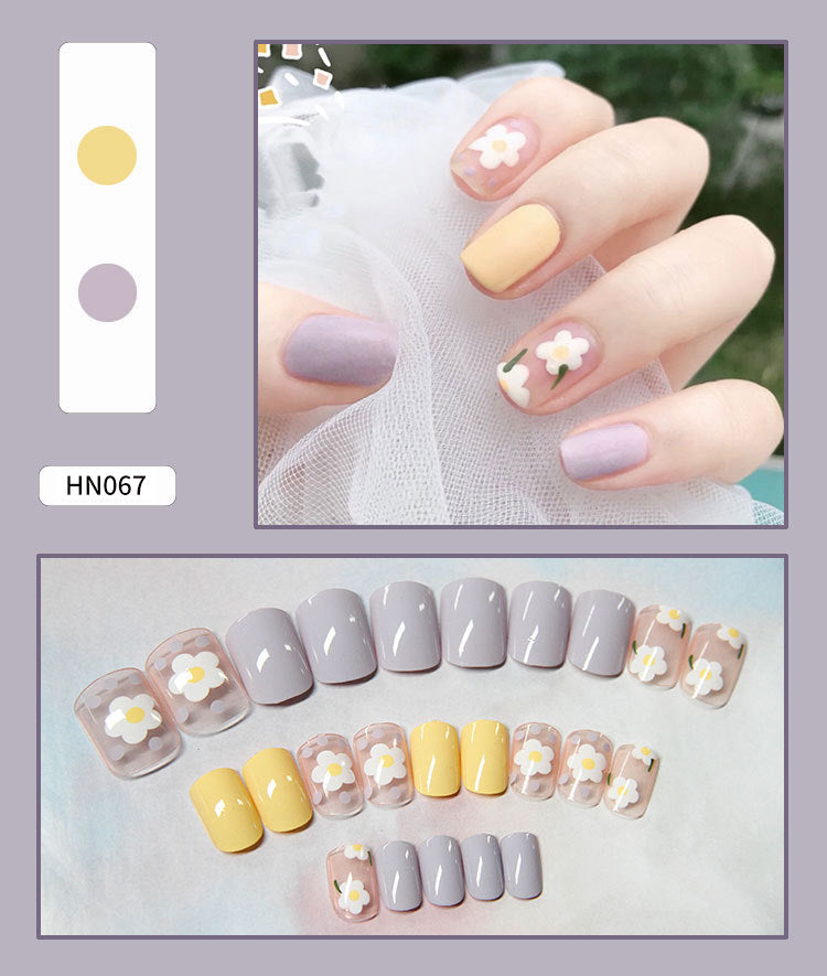 Nail Art Finished Fake Nail Patch Wearable-50abbd5052031b9e1804d25326e64dd4