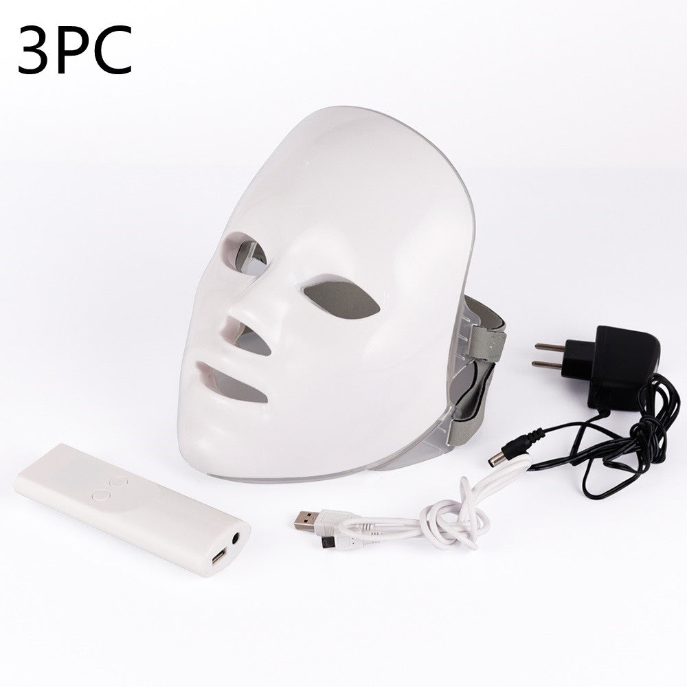 Beauty Instrument Beauty Skin Mask Instrument Seven-color Photon Rejuvenation-163e2d39a70c7f4e40f498665a06596c